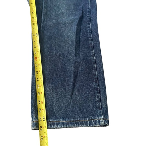 RL Easy Fit Jeans Hemmed Capri Size 35x25 - Picture 5 of 8